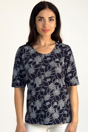 Bild von Damen T-Shirt Rundhals